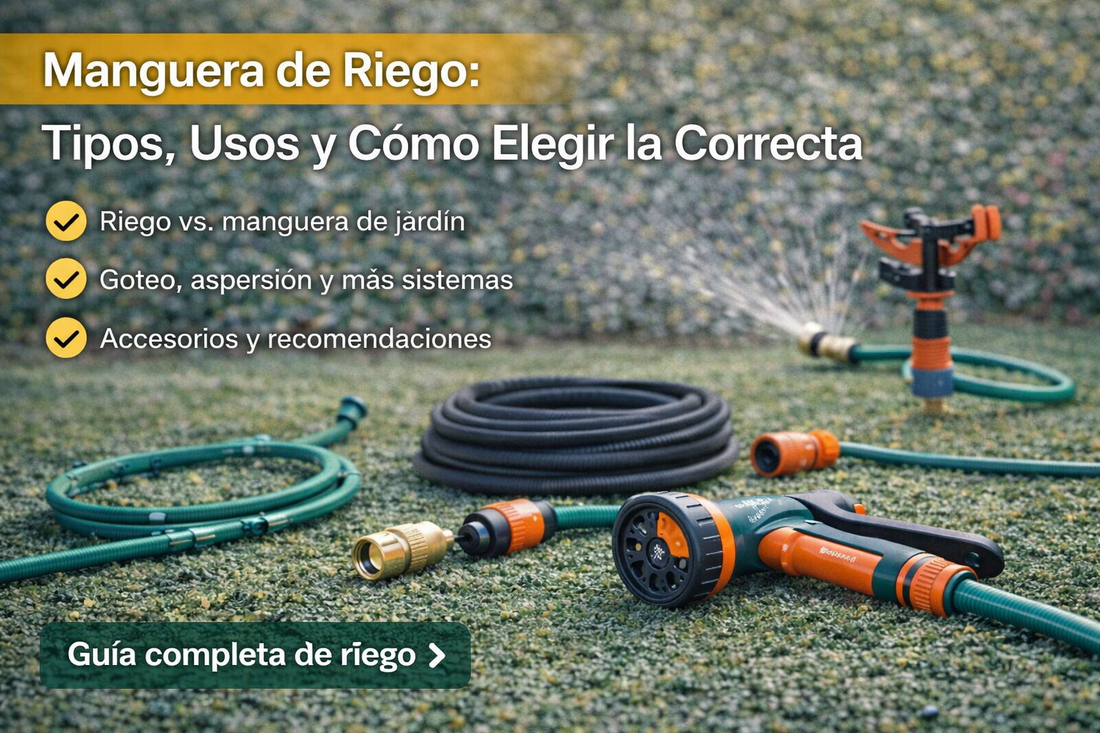 Manguera de Riego 💧 Guía Completa para tu Jardín | Flexigobe