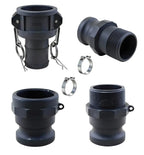 Kit Acoples Camlock 4 Tipos A,C,E,F profesionales para conexión rápida de mangueras y bombas - Flexigobe - imagen 1