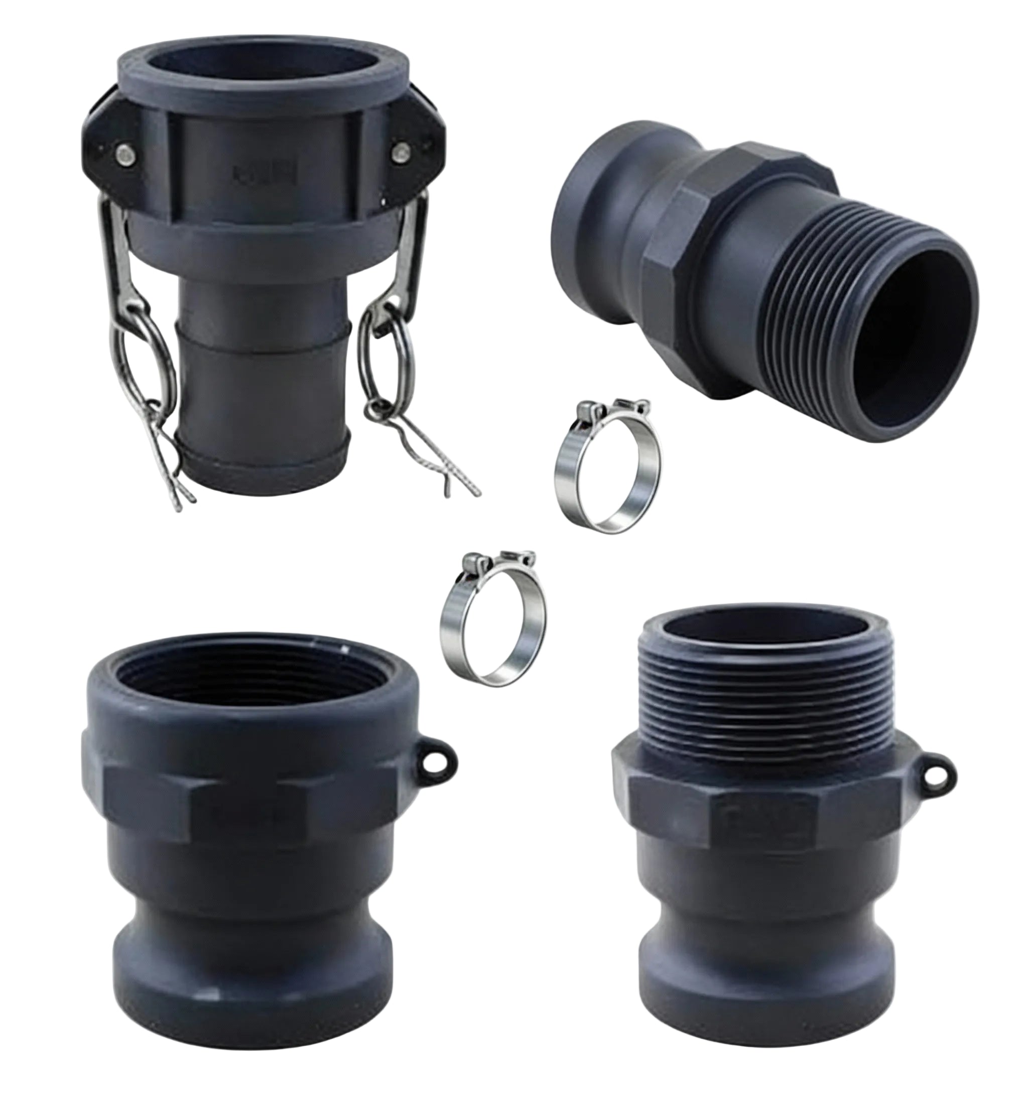 Acoples Camlock Tipo A, C, E y F